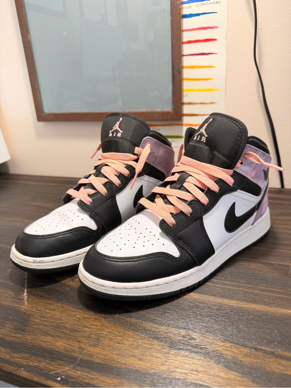 AJ1 Air Jordan 1 Mid Zen Master Size 8 Women 6.5Y